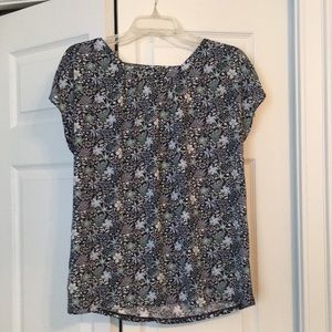 Small LOFT floral blouse